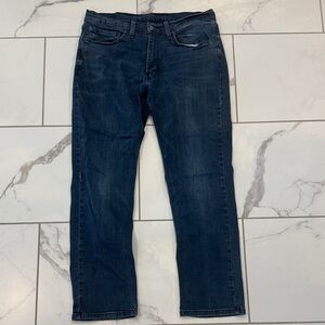 Levi's 514 Dark Indigo Straight Jeans
